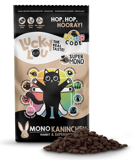 Lucky Lou Food Code Mono Królik 750g - monobiałkowa receptura bez zbóż - Image 2