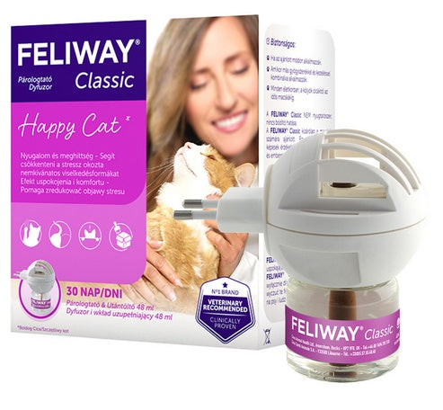 Feliway Classic – kocie feromony Zestaw Startowy (Dyfuzor+wkład)