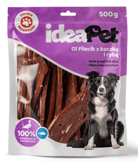 IdeaPet Fileciki z kaczką i rybą 500g - Image 2