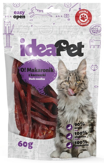 IdeaPet O! Kot Makaron z kaczki 60g - Image 2