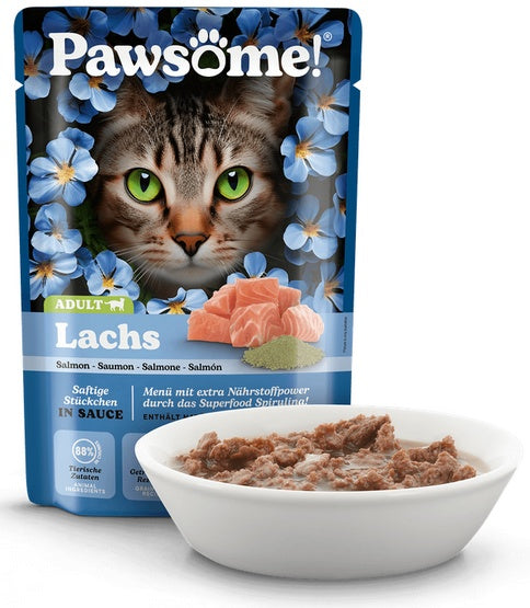 Pawsome Adult Lachs - łosoś saszetka 85g - Image 2