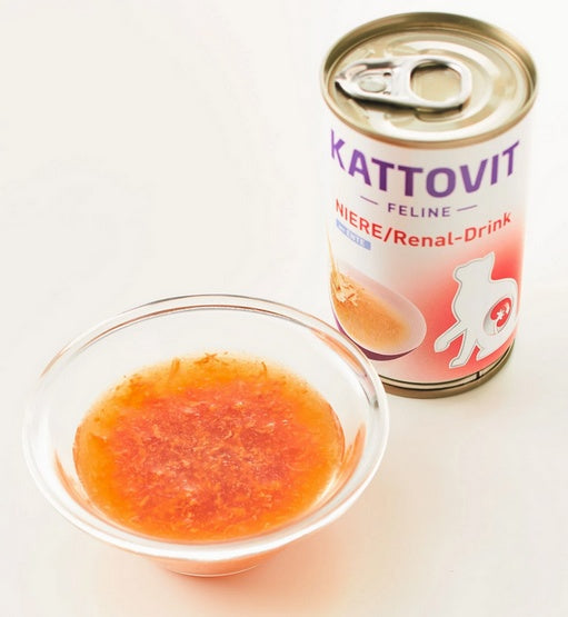 Kattovit Feline Drink Niere/Renal kaczka napój 135ml - wysoka wilgotność 96% dla wsparcia nerek - Image 2