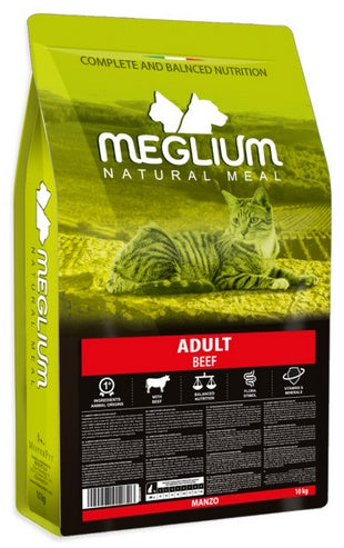 Meglium Cat Adult Beef 10kg – wołowina i tauryna dla kotów dorosłych