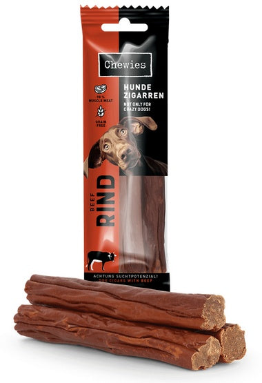 Chewies Hundezigarren Rind - wołowina 75g - Image 1