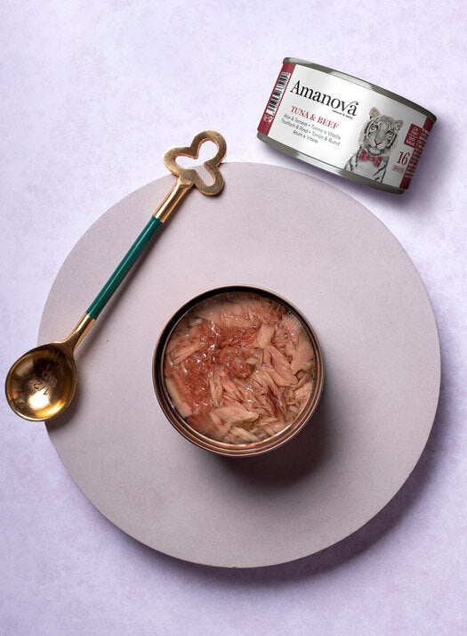 Amanova Cat Tuna & Beef - wysoka wilgotność 85% dla lepszego nawodnienia - Image 2