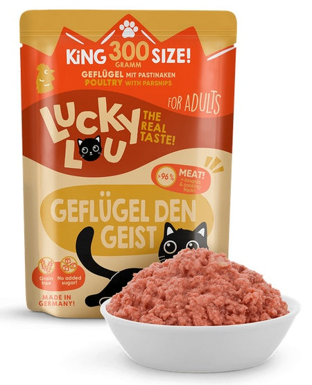 Lucky Lou Lifestage Adult Drób saszetka 300g - Image 1
