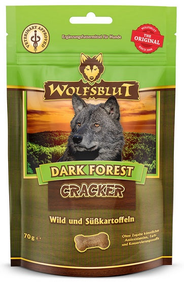 Wolfsblut Dog Cracker Dark Forest – dziczyzna i bataty 70g