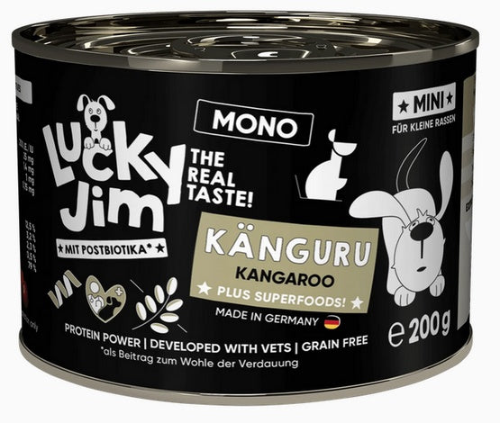 Lucky jim mono mini – kangur dla małych psów – 200 g