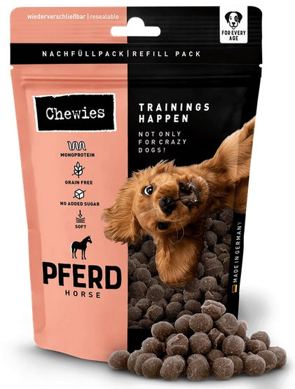 Chewies Trainings-Happen Konina monobiałkowe, bezzbożowe 175g - Image 1