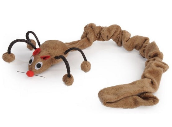 Camon Cat Toy poliestrowa mysz - kocimiętka i długi sznur 50 cm - Image 2