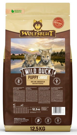 Wolfsblut Dog Wild Duck Puppy Large - kaczka i bataty 12,5kg - Image 2