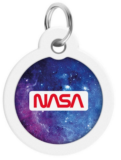 Collar WauDog Smart ID Zawieszka z QR-paszportem okrągła 3cm NASA21 - Image 2