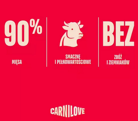 Carnilove Dog Jerky Beef Fillet - wołowina filet 100g - Image 2