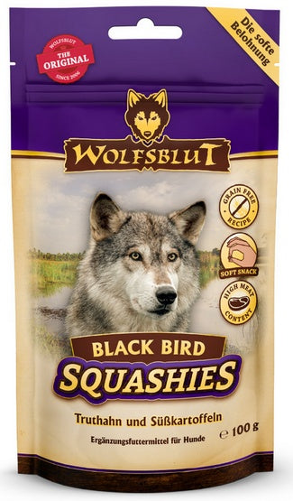 Wolfsblut Dog Squashies Black Bird - miękkie bezbożowe przysmaki treningowe z indykiem - Image 1