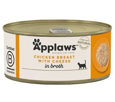 Applaws puszka dla kota Kurczak i Ser 156g - Image 1