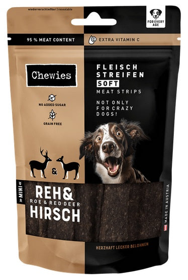 Chewies Meat Strips Soft Mini Sarna & Jeleń 70g - Image 2