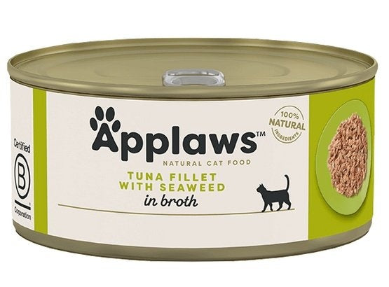 Applaws puszka dla kota Tuńczyk i Wodorosty 70g - Image 1