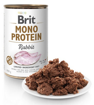 Brit Mono Protein Rabbit puszka 400g - Image 2