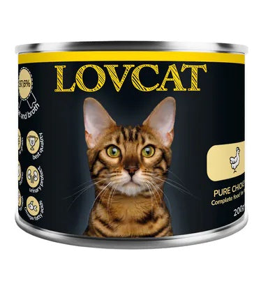Lovcat Pure Chicken – wysoka zawartość świeżego kurczaka 70%