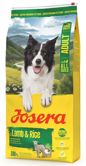 Josera lamb & rice – lekkostrawna karma monobiałkowa dla psa 12,5 kg - Image 1