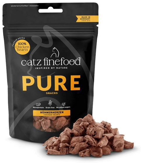 Catz Finefood Purrrrly N.103 serca kurczaka - 100% liofilizowane mięso bez dodatków - Image 1