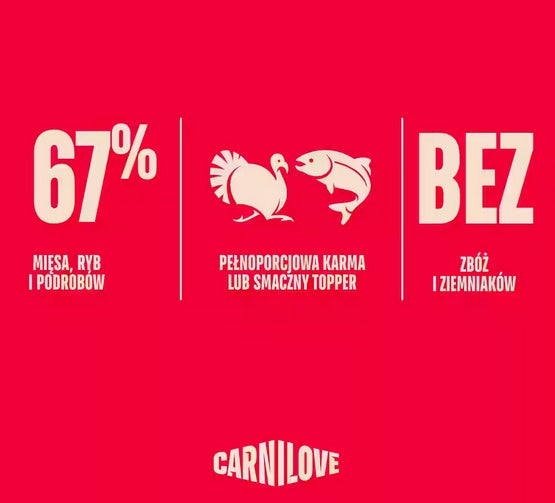 Carnilove Dog Salmon & Turkey Adult - łosoś i indyk puszka 400g - Image 2