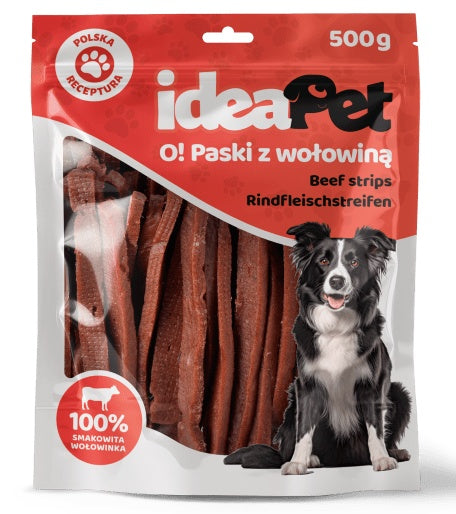 IdeaPet Paski z wołowiną 500g - Image 2