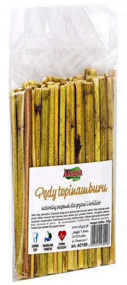 Alegia pędy topinamburu 80g - naturalne wsparcie trawienia i ścierania zębów - Image 2