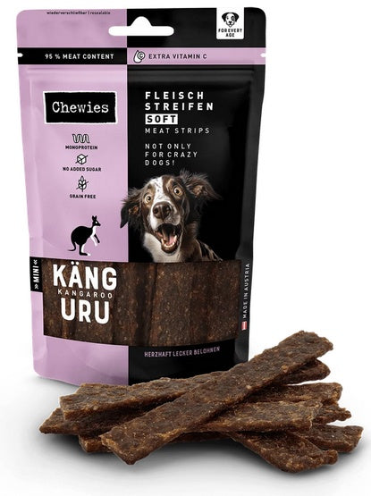 Chewies Meat Strips Soft Mini Kangur 70g - Image 1