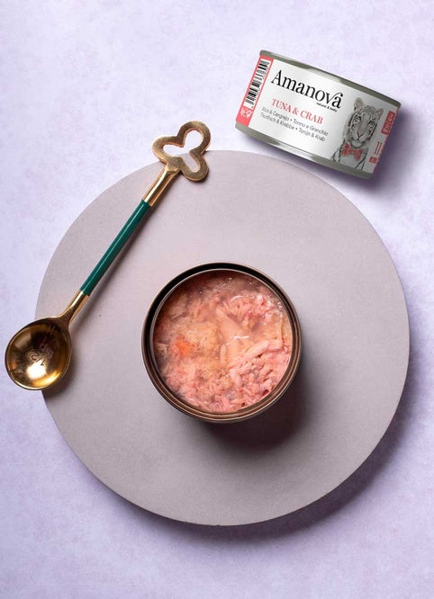 Amanova Cat Tuna & Crab - wysoka wilgotność 85% w delikatnej galaretce - Image 2