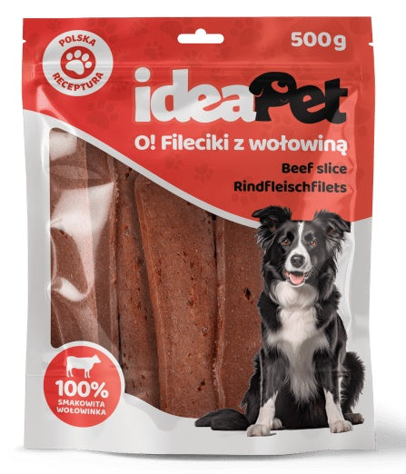 IdeaPet Fileciki z wołowiną 500g - Image 2