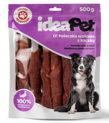 IdeaPet Pałeczka wołowa z kaczką 500g - Image 2