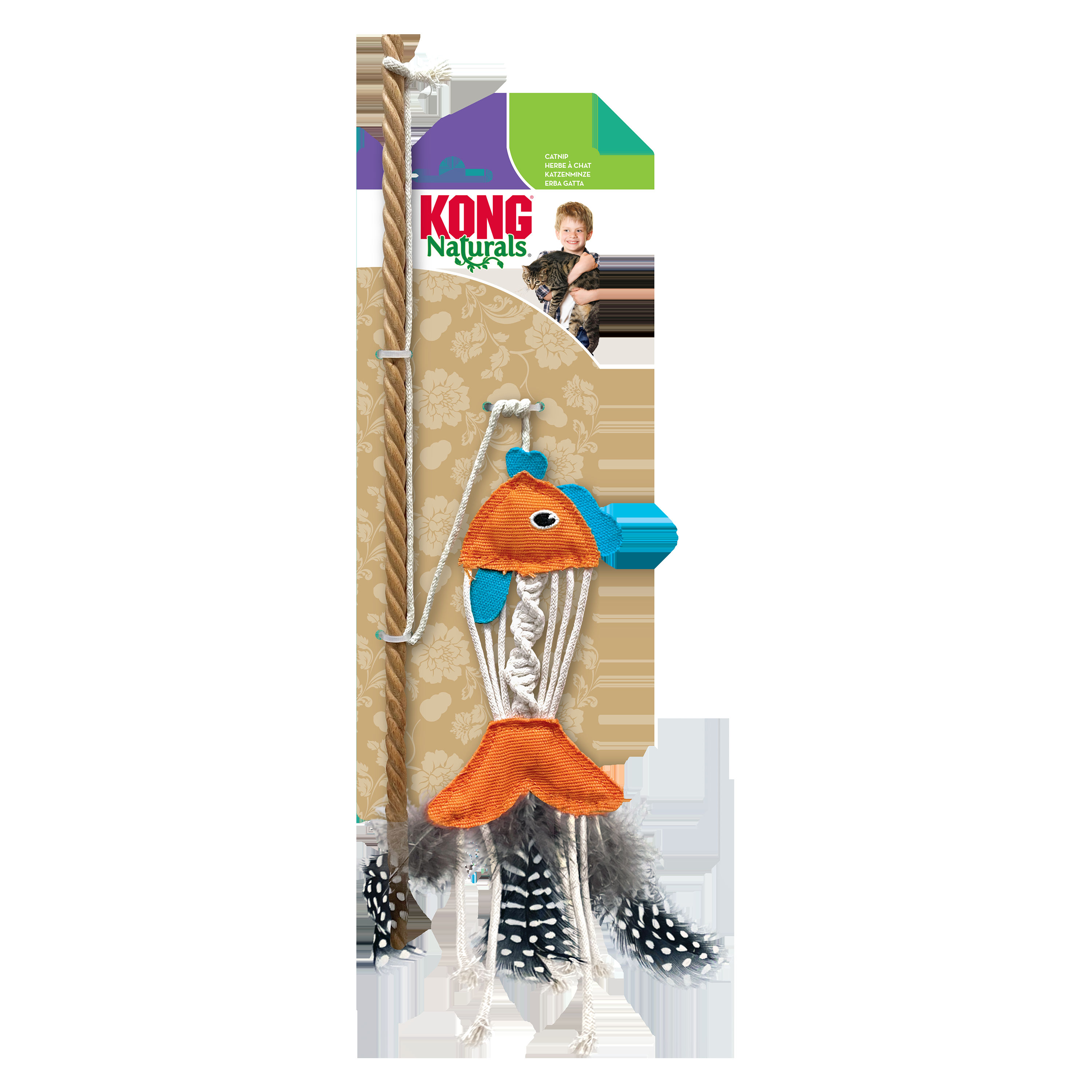 KONG Naturals Teaser Fish