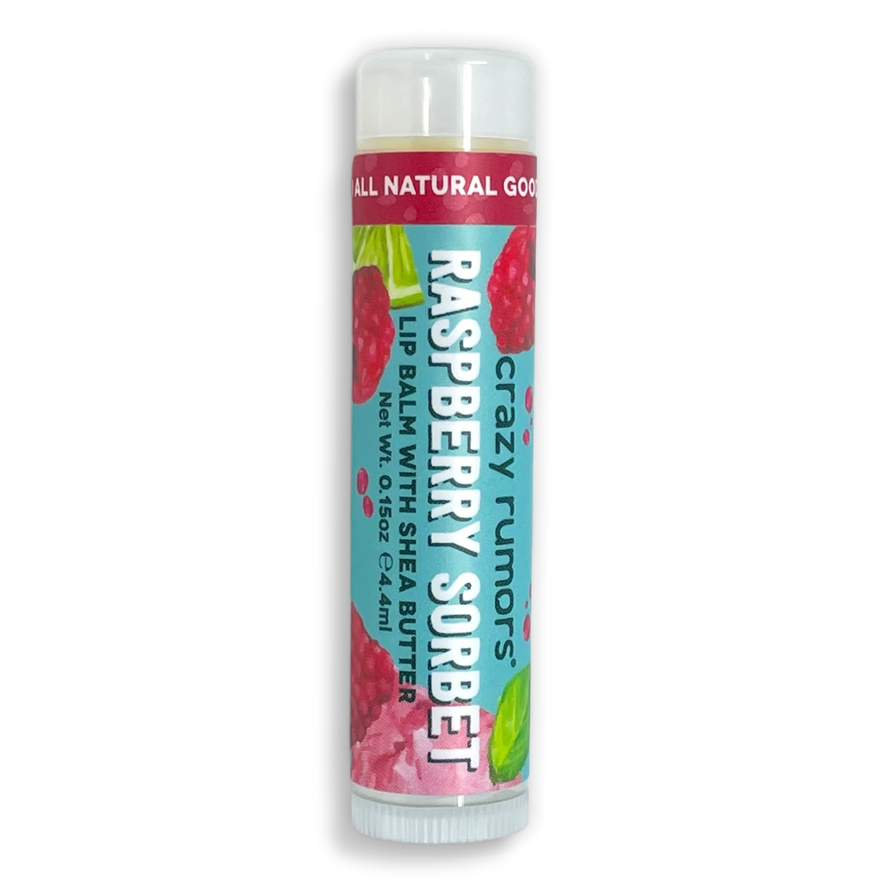 All Natural, Vegan Raspberry Sorbet Lip Balm - Image 2
