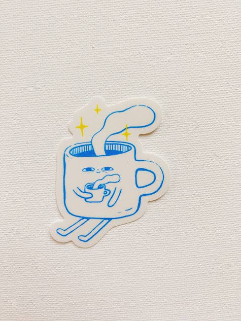 Sticker - sleepy coffee (new version) - Image 2