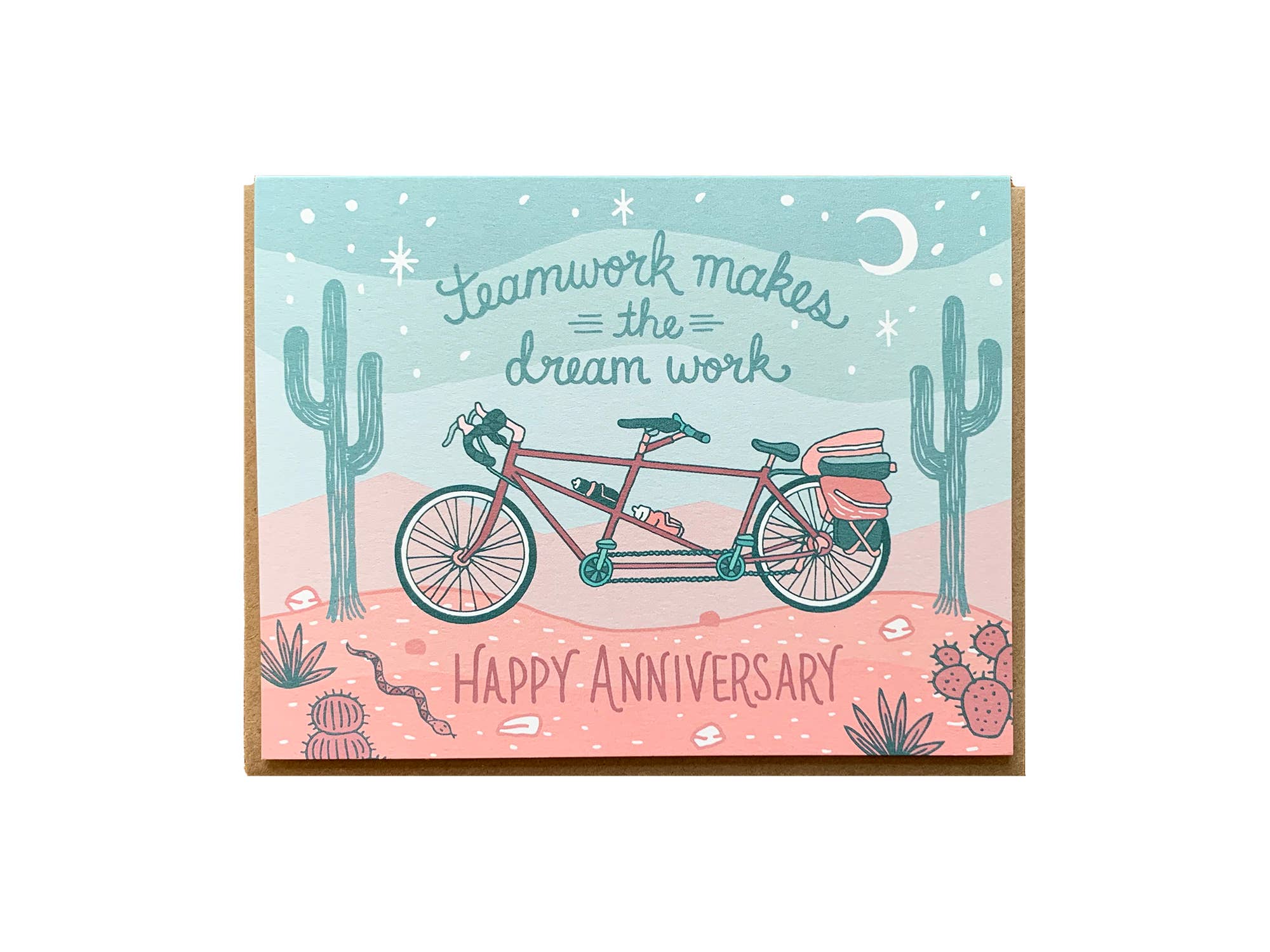 Tandem Anniversary Card - Image 1