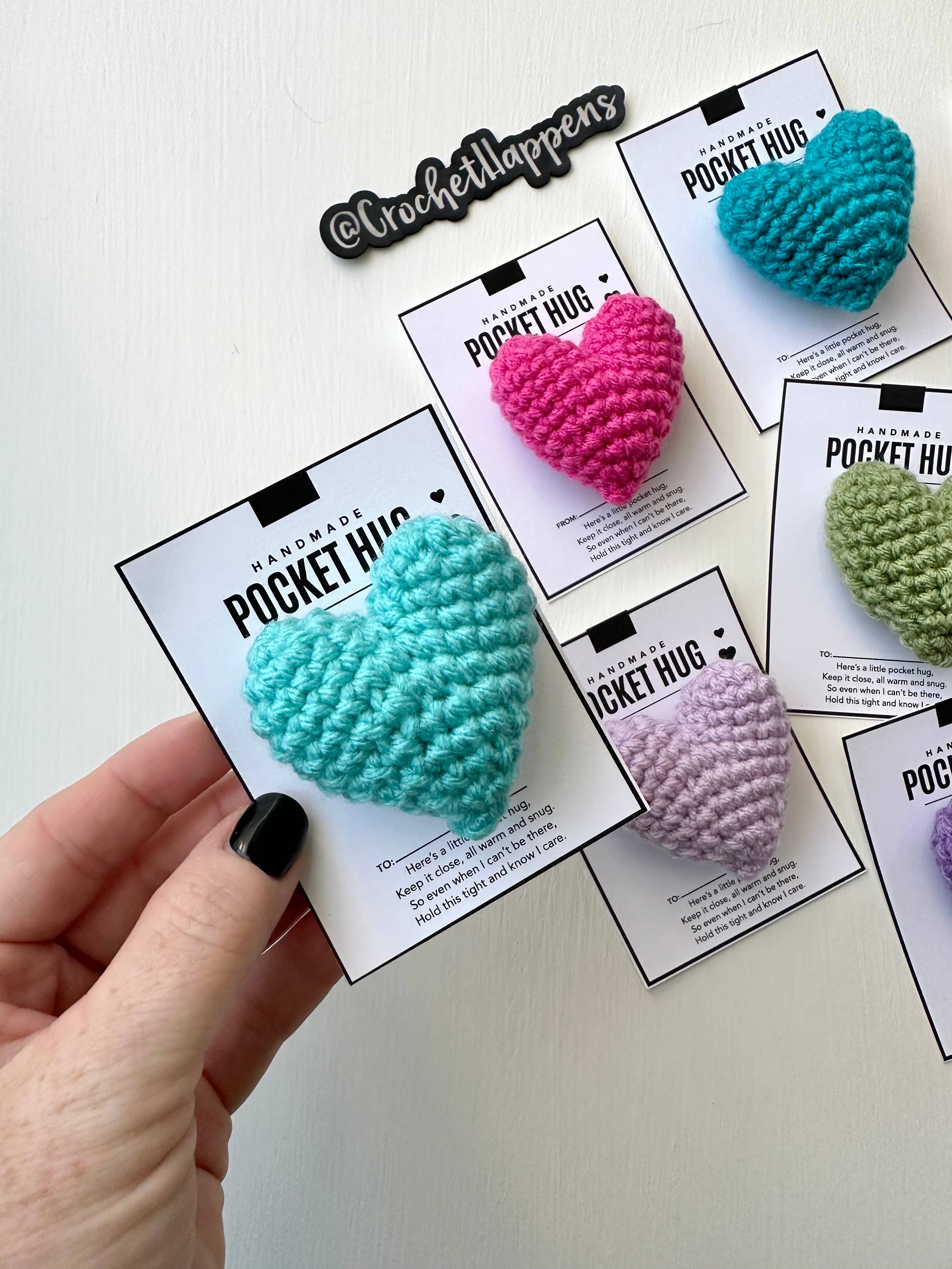 Pocket Hugs – Set of 8 – Made to Order