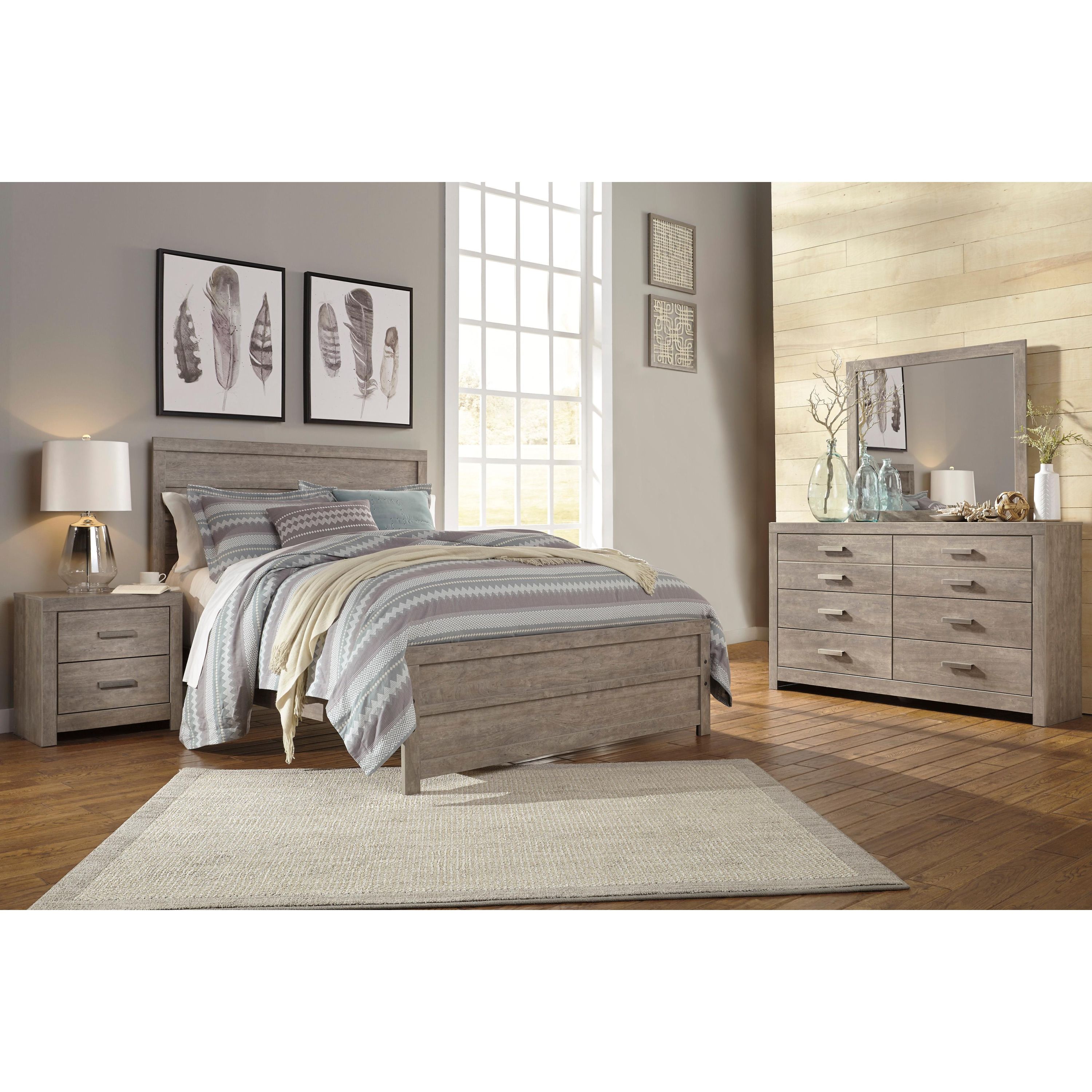 Signature Design by Ashley Culverbach B070B11 7 pc Queen Panel Bedroom Set - Image 1