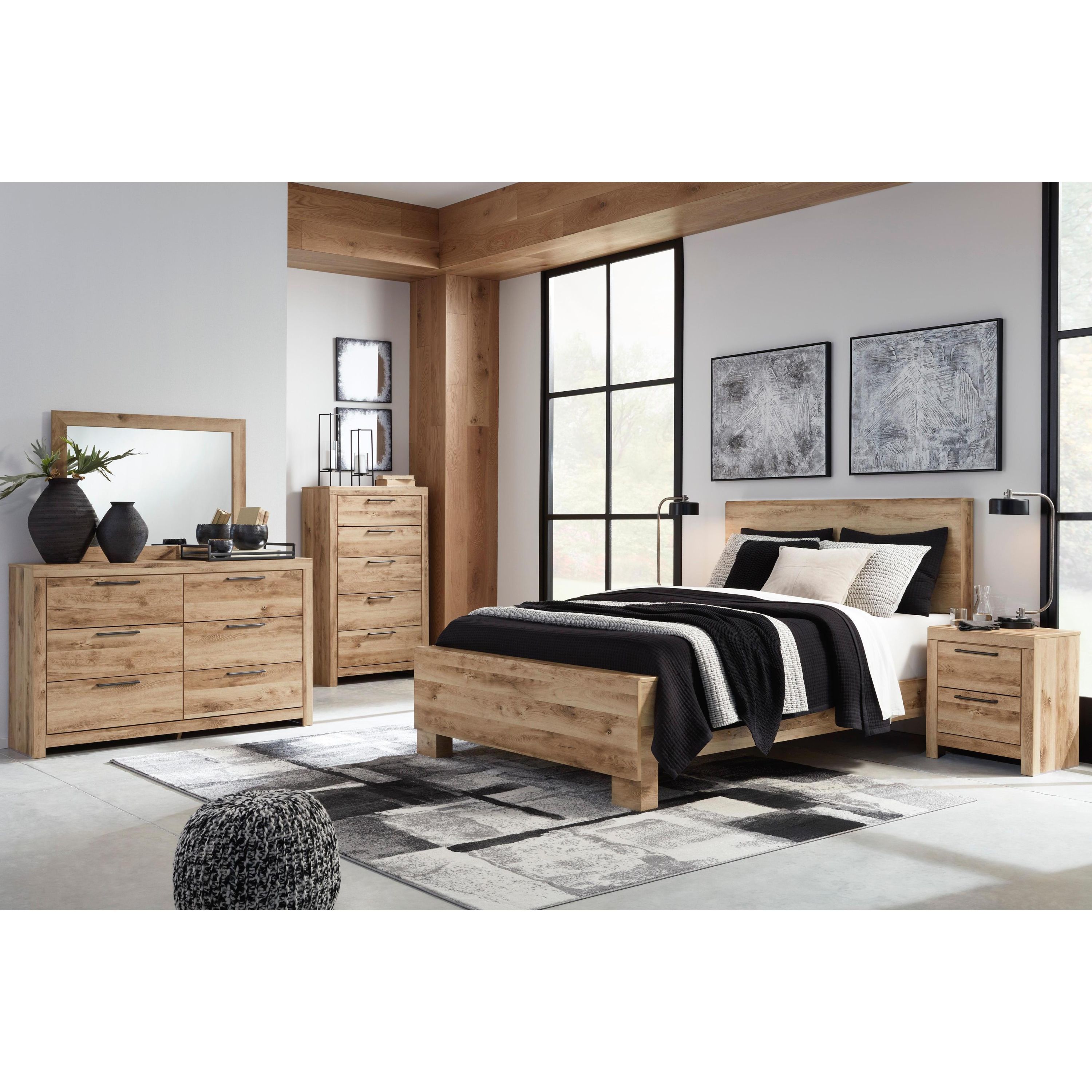 Signature Design by Ashley Hyanna B1050B14 7 pc Queen Panel Bedroom Set - Image 1