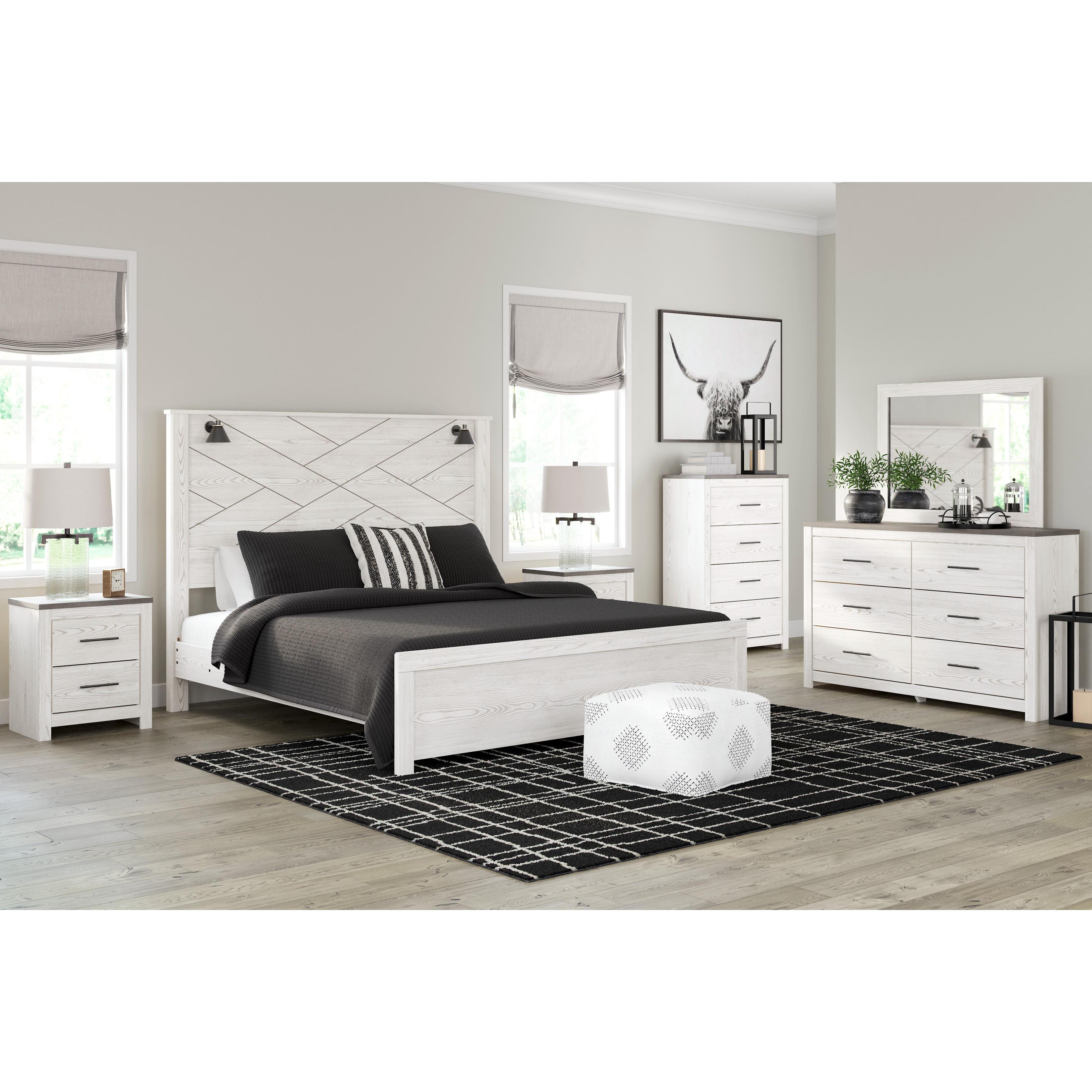 Signature Design by Ashley Gerridan B1190B16 7 pc King Panel Bedroom Set - Image 1