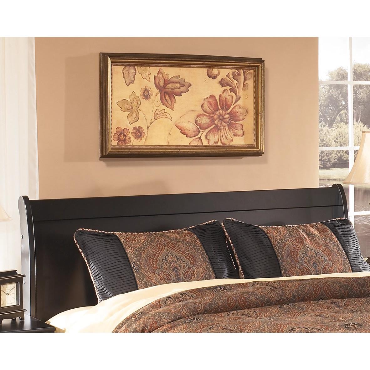 Signature Design by Ashley Huey Vineyard B128B21 5 pc Queen Sleigh Bedroom Set - Image 2