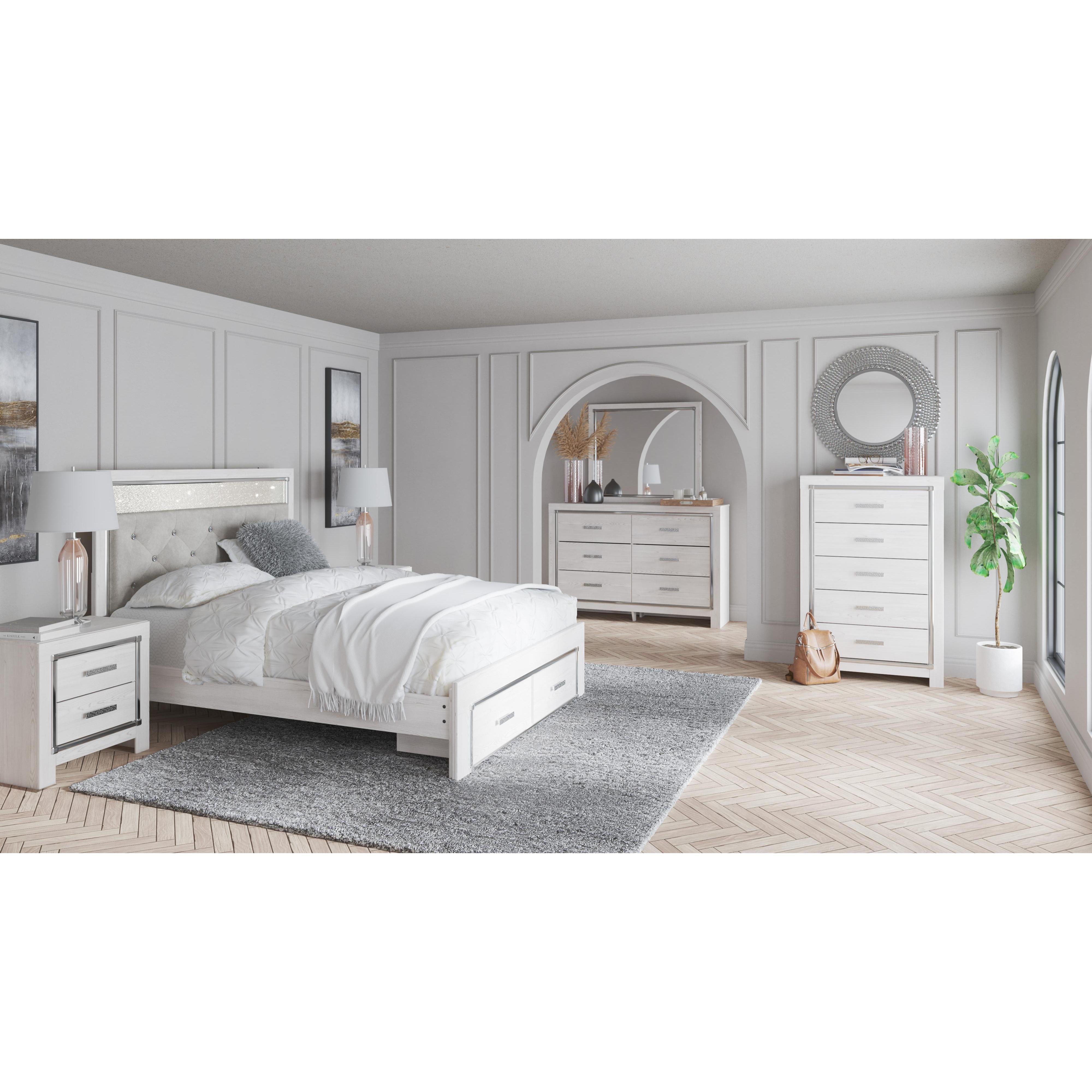 Signature Design by Ashley Altyra B2640B31 6 pc Queen Panel Storage Bedroom Set - Image 1