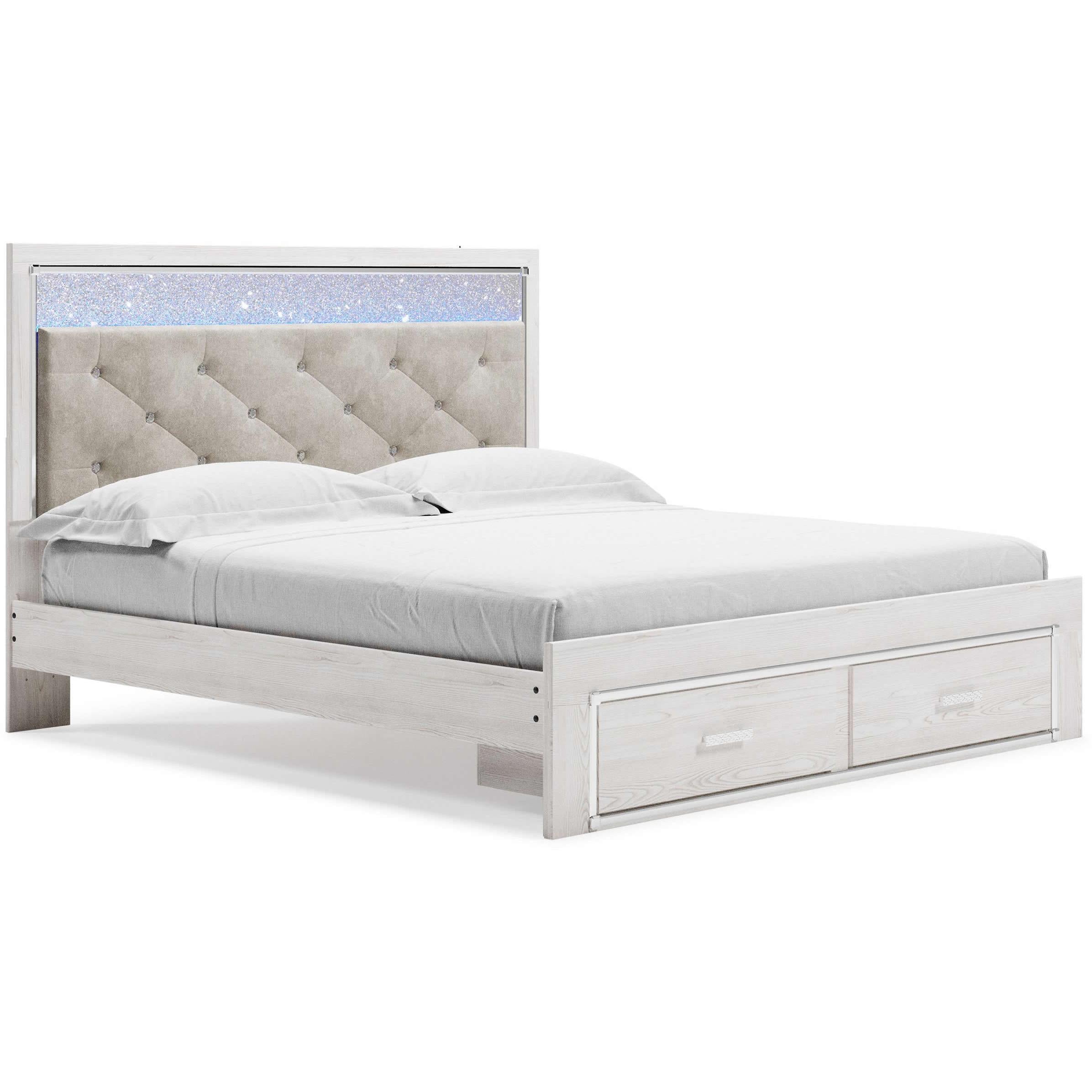 Signature Design by Ashley Altyra B2640B32 6 pc King Panel Storage Bedroom Set - Image 2