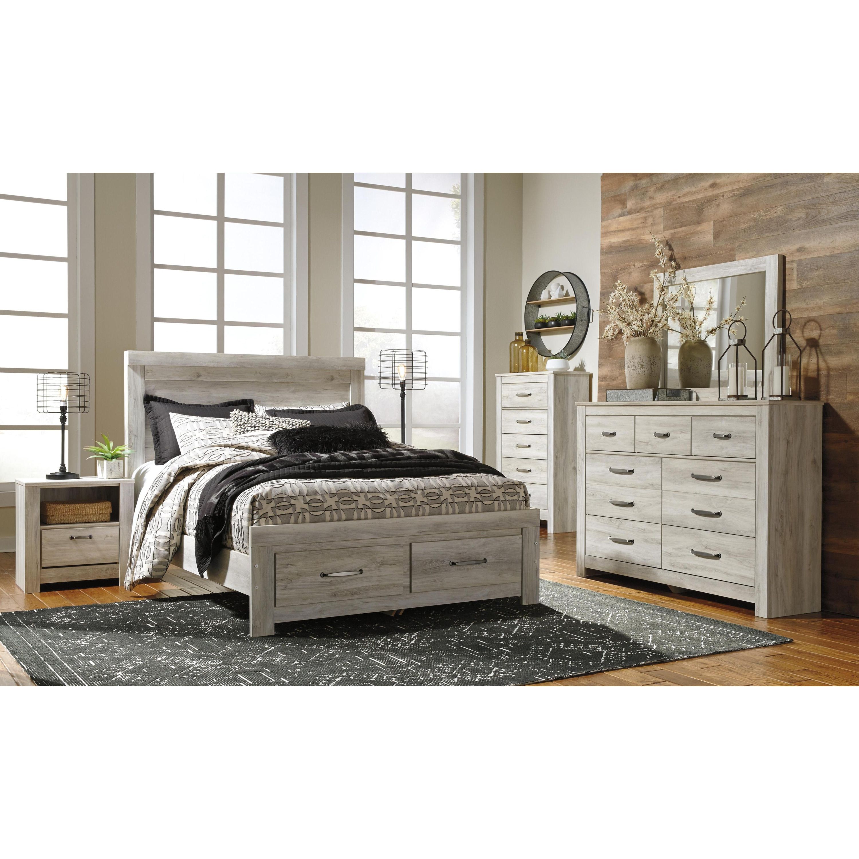 Signature Design by Ashley Bellaby B331B11 6 pc Queen Platform Storage Bedroom Set - Image 1