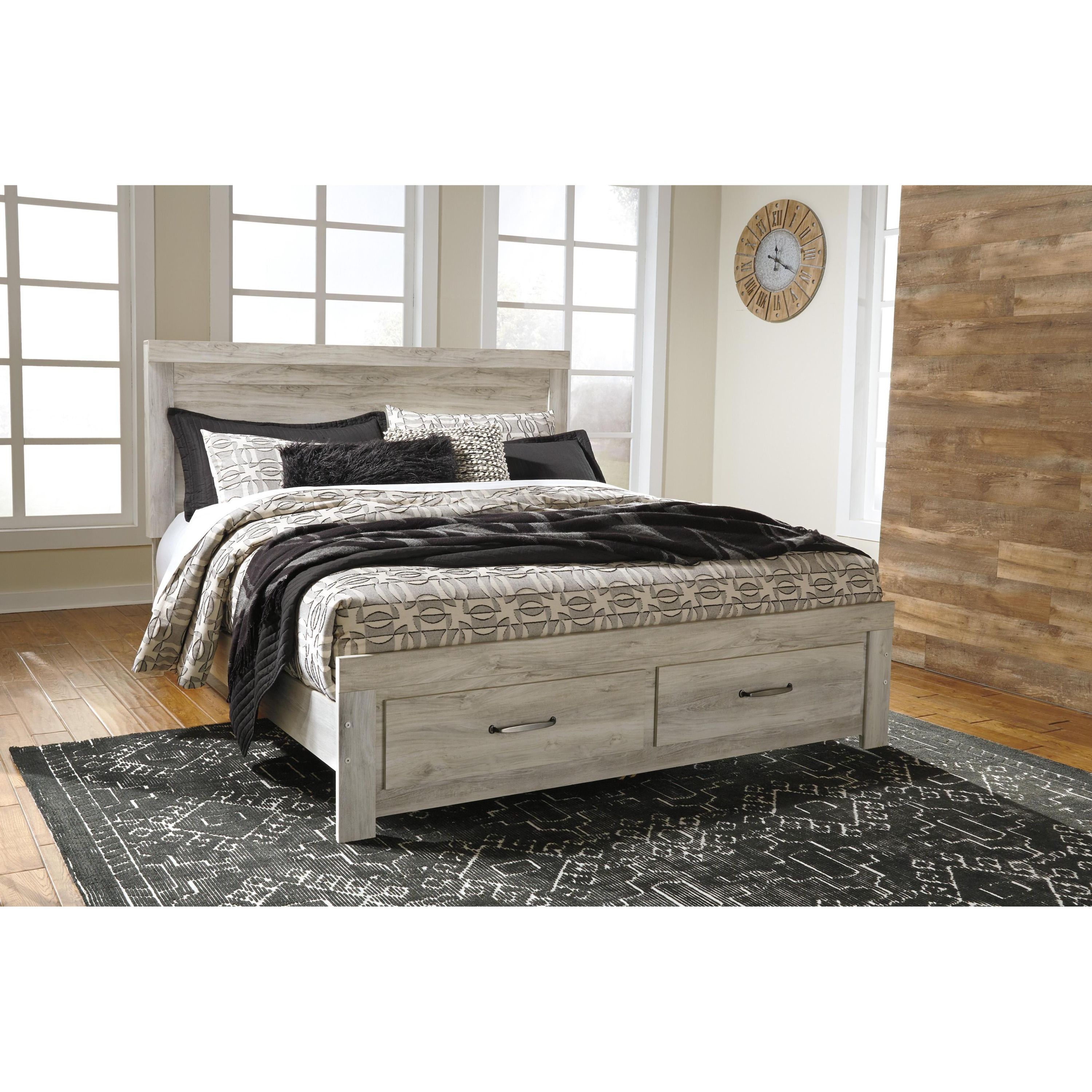 Signature Design by Ashley Bellaby B331B12 6 pc King Platform Storage Bedroom Set - Image 2