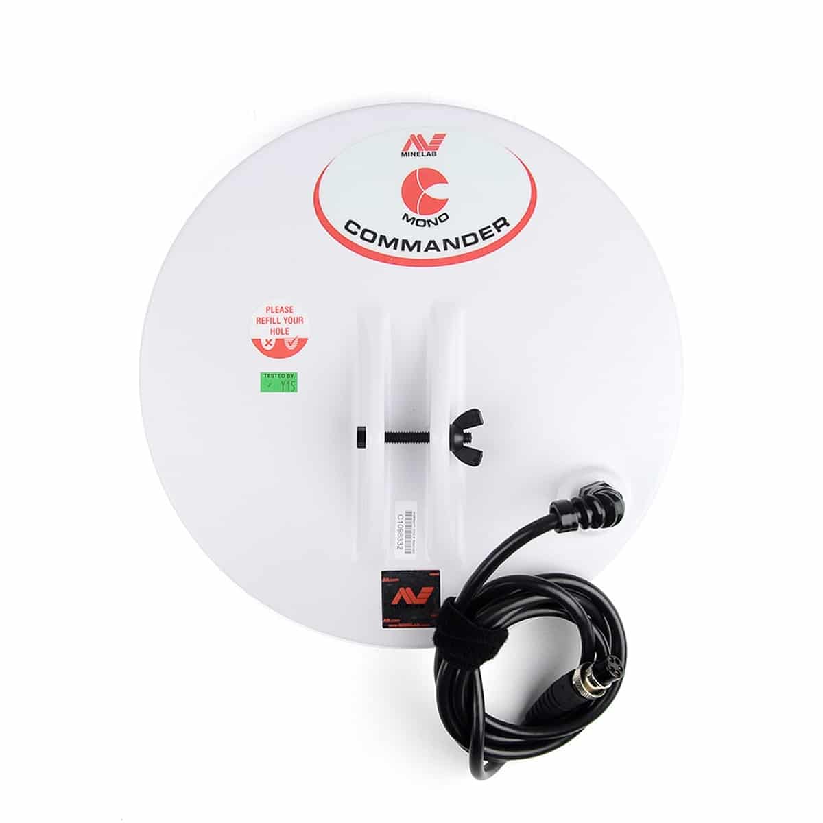 Minelab 11" Round Monoloop Commander Coil for GPX, GP and SD Detectors - Image 1