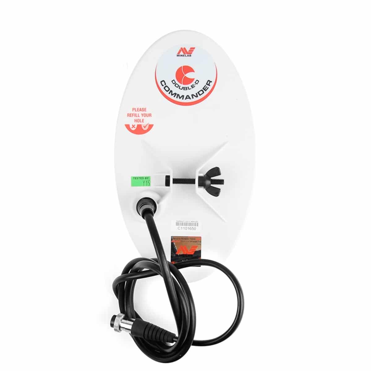 Minelab 10" X 5" Elliptical Double-D (DD) Commander coil - Image 1