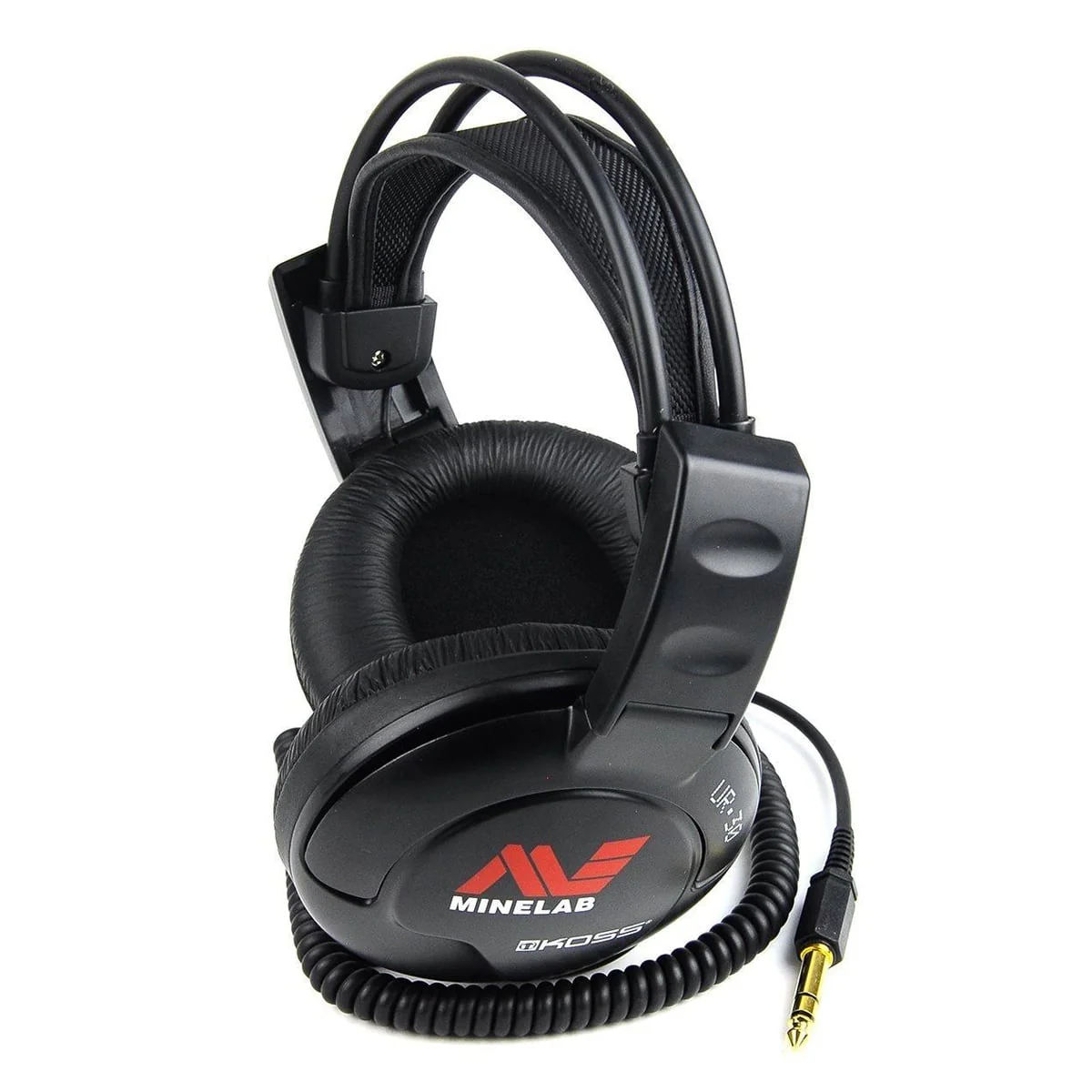 Minelab Koss UR-30 Headphones - 1/4" Jack for GPX & E-TRAC - Image 1