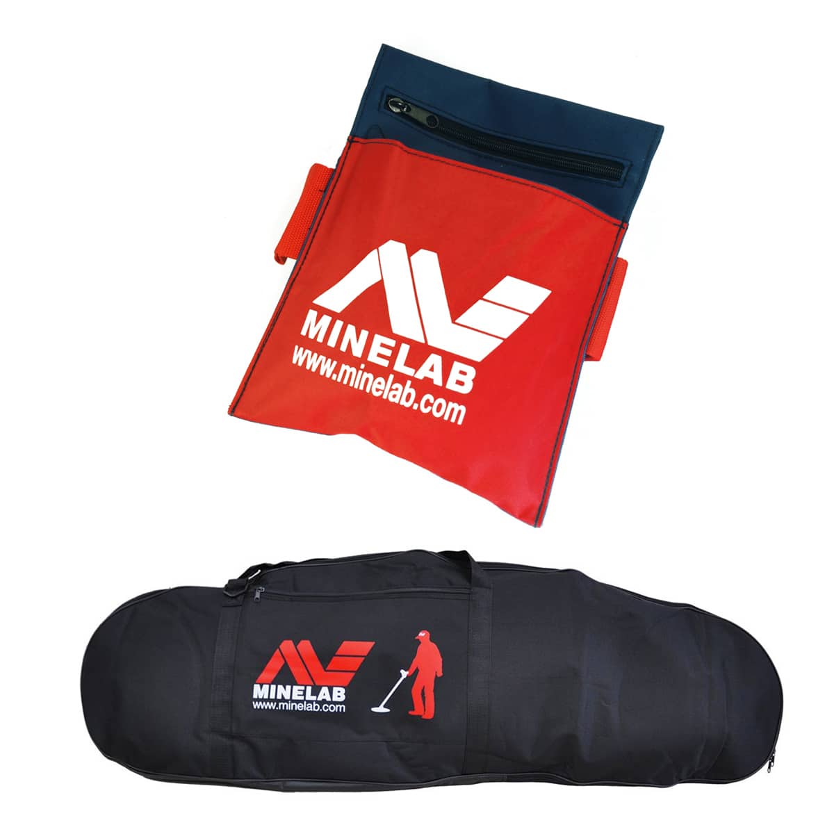 Minelab Deluxe Carry Bag and Minelab Canvas Treasure Tool Pouch - Image 1