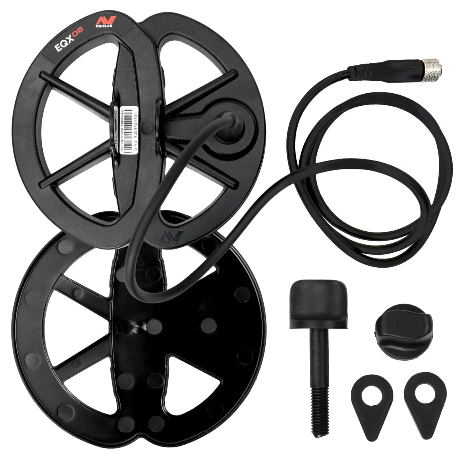 Minelab 6" EQX 06 Waterproof Search Coil for Equinox and X-TERRA Detectors - Image 1